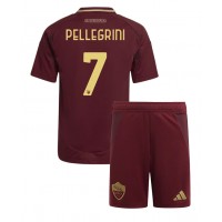 AS Roma Lorenzo Pellegrini #7 Hemmadräkt Barn 2024-25 Kortärmad (+ Korta byxor)